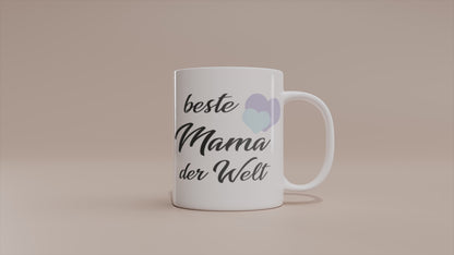 Video - Tasse Beste Mama der Welt – Geschenkidee mit Herzmotiv