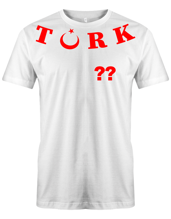 Türk mit Wunschzahl - EM WM - Türkei - Herren Tshirt