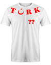 Türk mit Wunschzahl - EM WM - Türkei - Herren Tshirt