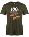 100Prozent-Premium-Qualit-t-shirt-seit-geburtsjahr-Herren-Geburtstag-Shirt-Lustiges T-Shirt zu Bedruckt Junge Lustig ist ein tolles  geschenk Jungen  geburtstag Junge  Geburtstag tshirt ✓ shirt geburtstag army