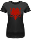 Albanien-Adler-Damen-schwarz