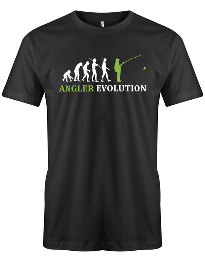 Angler-Evolution-Herren-Shirt-Schwarz