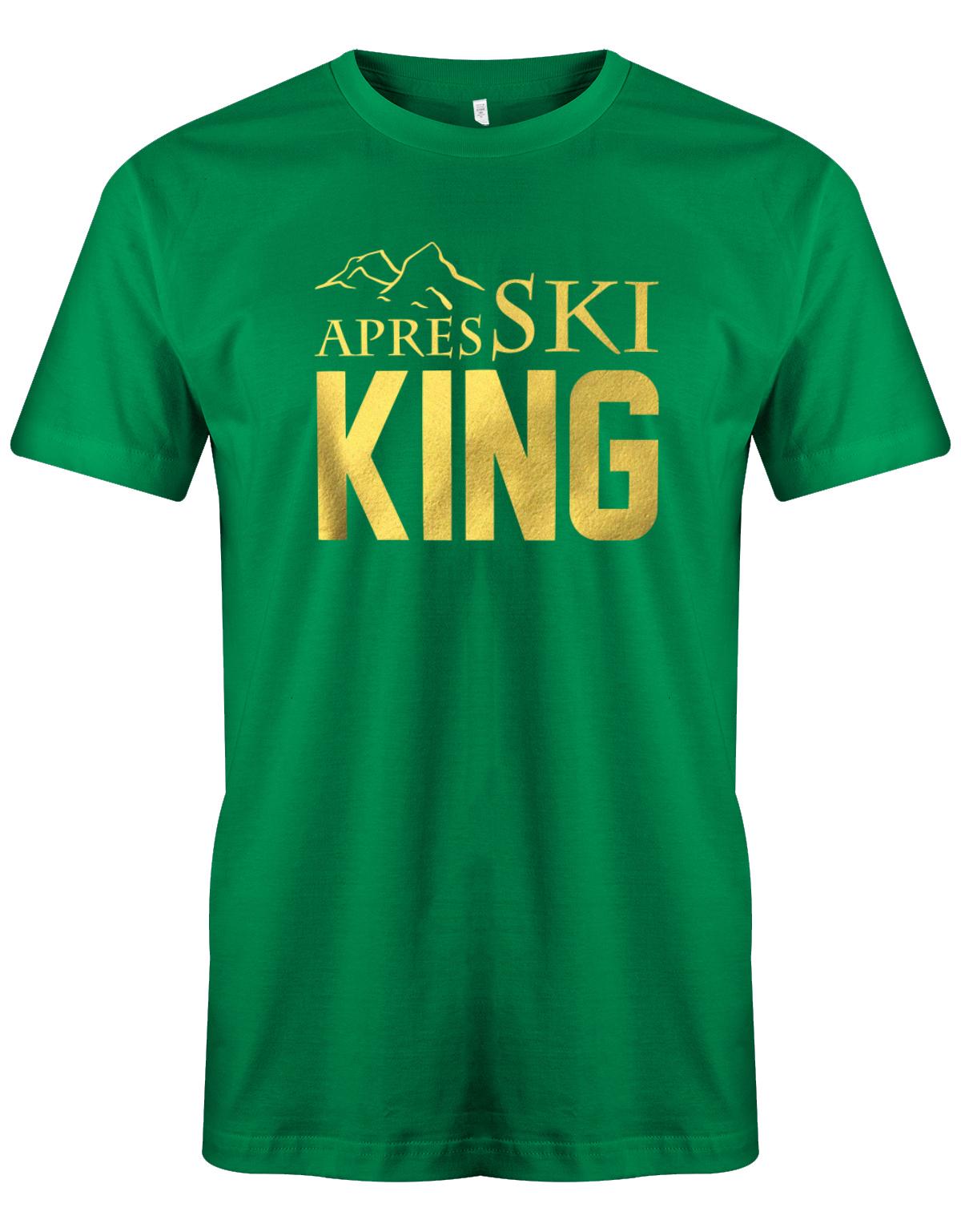 Apres-Ski-King-Herre-Shirt-Gr-n