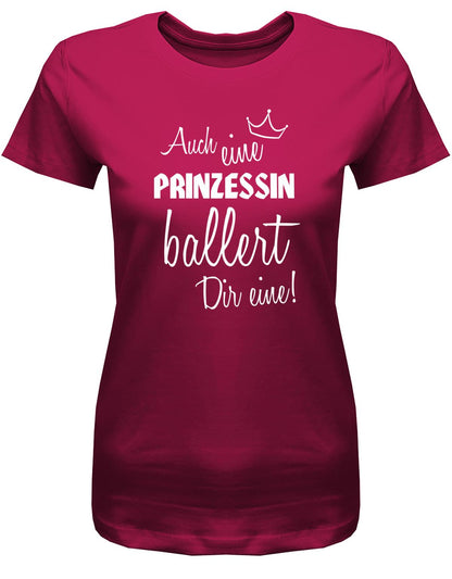 Auch-eine-Prinzessin-ballert-dir-eine-Krone-Damen-Shirt-Sorbet