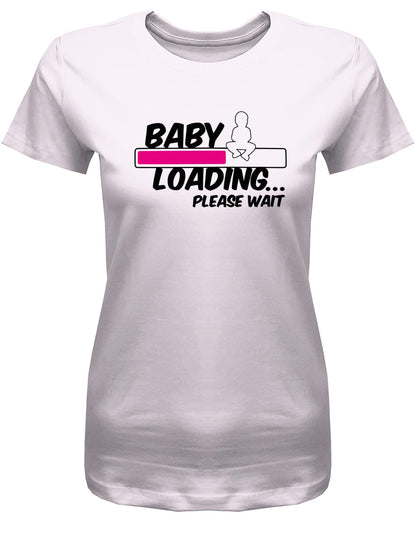 Baby-Loading-Pink-Damen-Shirt-Rosa