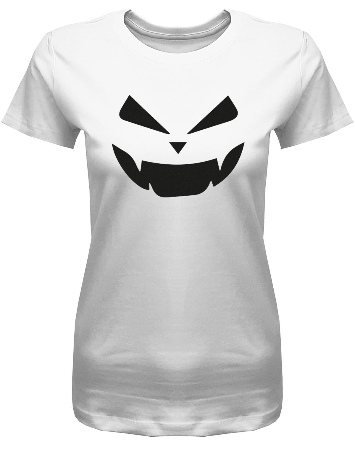 Bad-Ghost-Shirt-Geist-Halloween-Damen-Weiss
