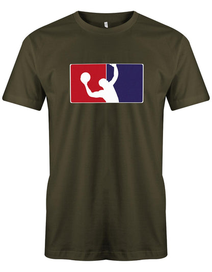 Basketball-Logo-herren-Shirt-Army