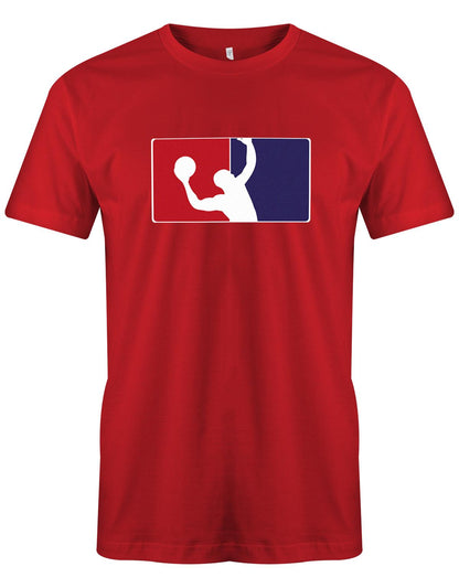 Basketball-Logo-herren-Shirt-Rot