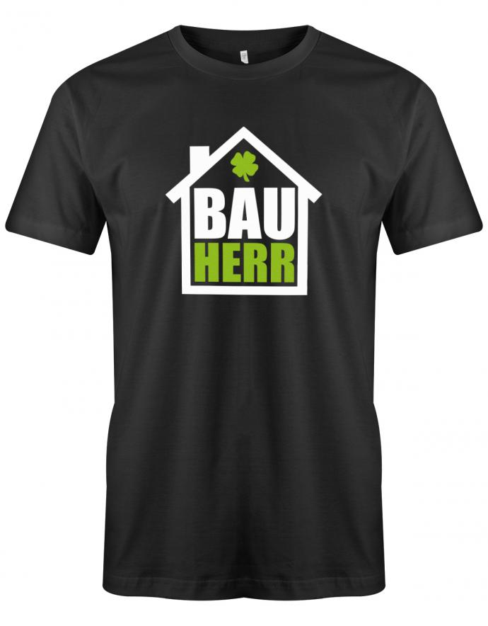 Bauherr - Glücksklee - Handwerker - Herren T-Shirt