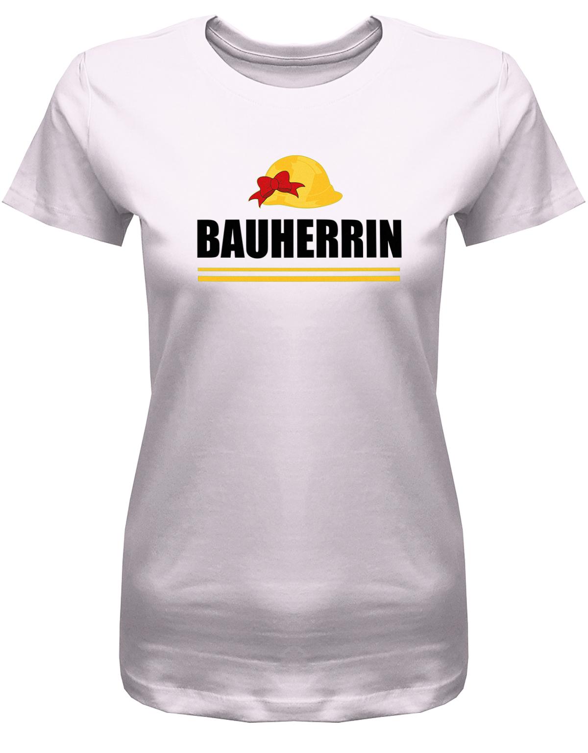 Bauherrin-Bauhelm-Shirt-Damen-rosa