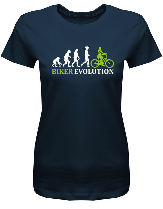 Biker-Evolution-Damen-Shirt-Navy