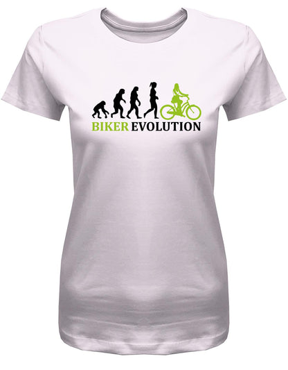Biker-Evolution-Damen-Shirt-Rosa