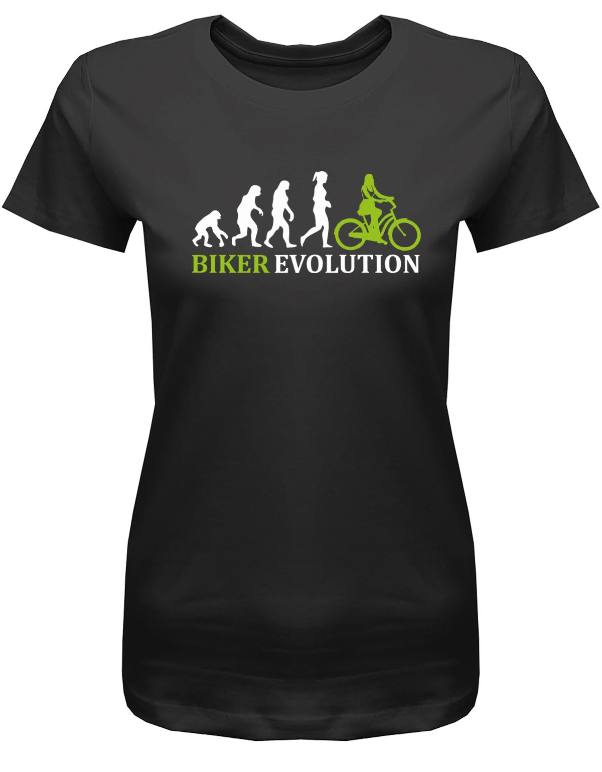 Biker-Evolution-Damen-Shirt-SChwarz