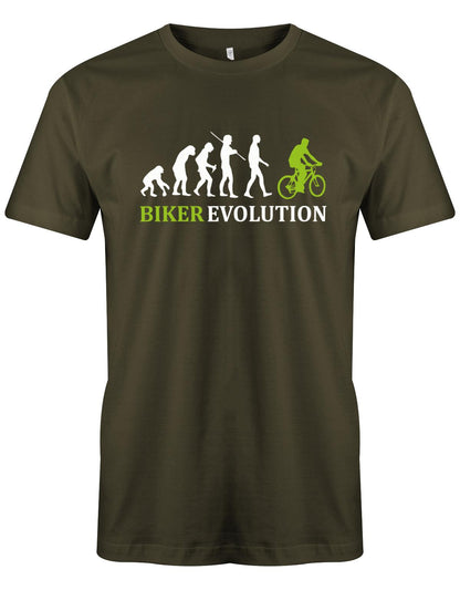 Biker-Evolution-Herren-Shirt-Army