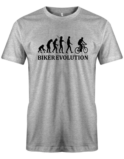 Biker-Evolution-Herren-Shirt-Grau