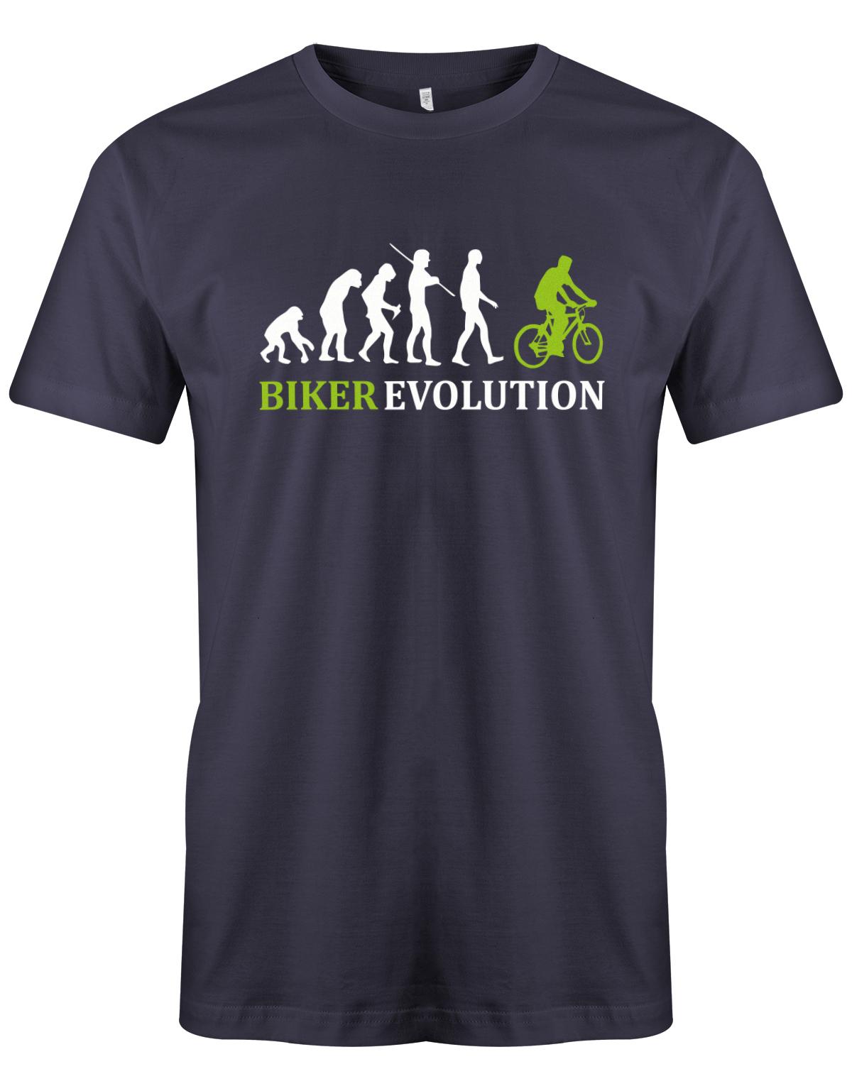 Biker-Evolution-Herren-Shirt-Navy