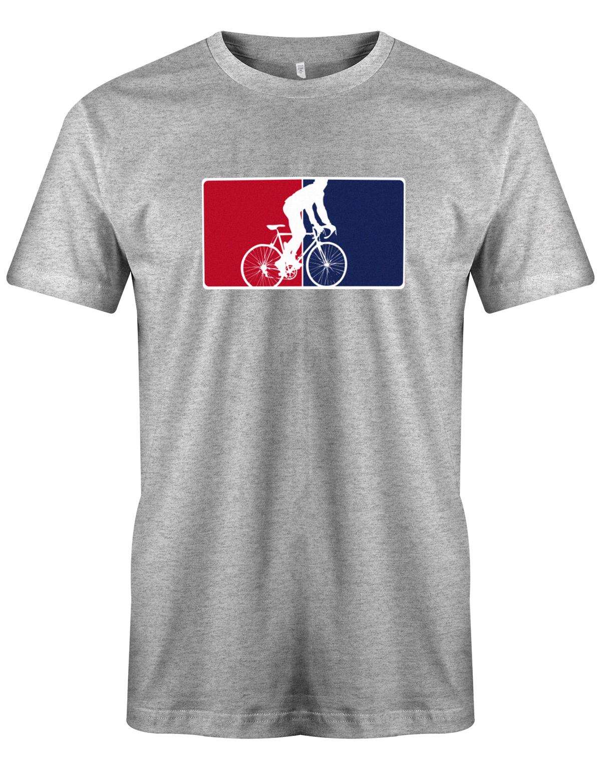 Biker-Logo-Herren-Shirt-Grau