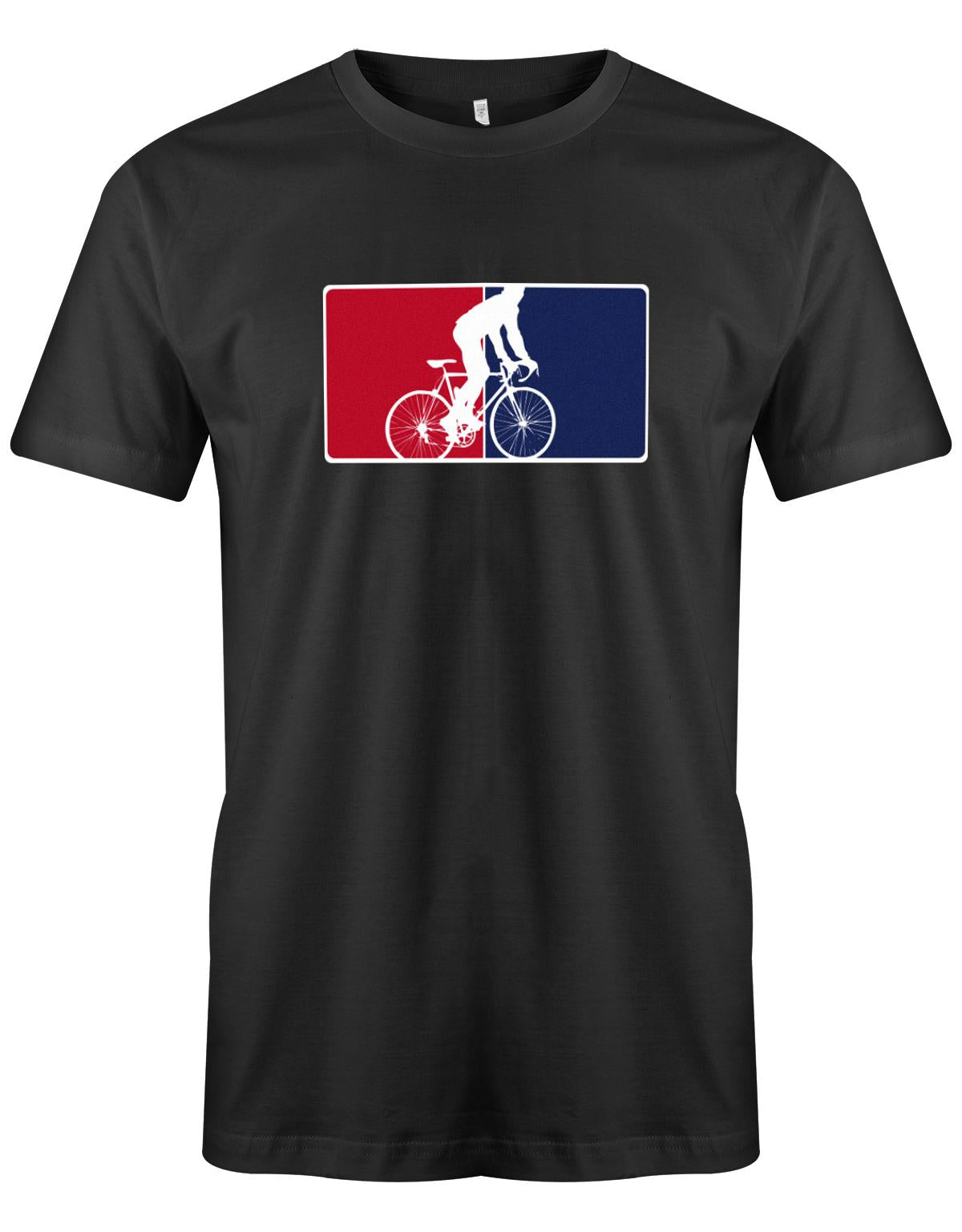 Biker-Logo-Herren-Shirt-Schwarz