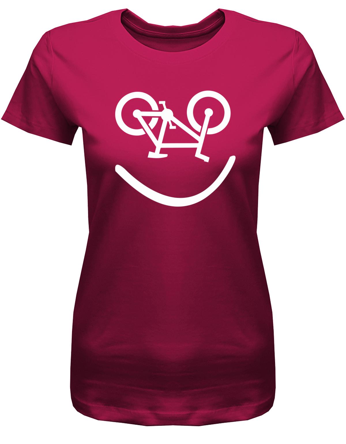 Biker-Smiley-Damen-Shirt-Sorbet