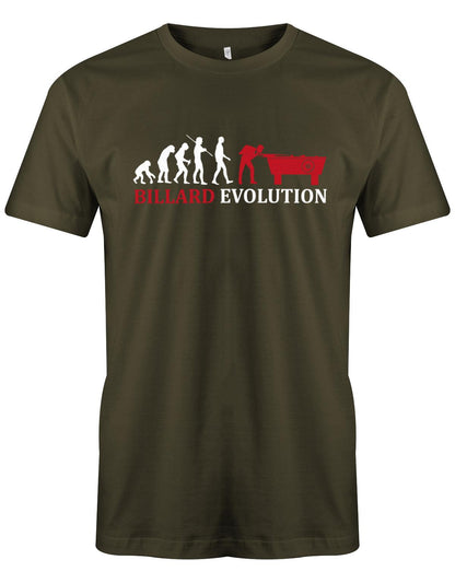Billard-Evolution-Herren-Shirt-Army