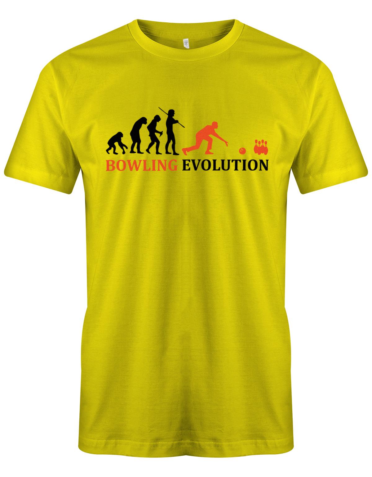 Bowling-Evolution-Bowler-Herren-Shirt-Gelb