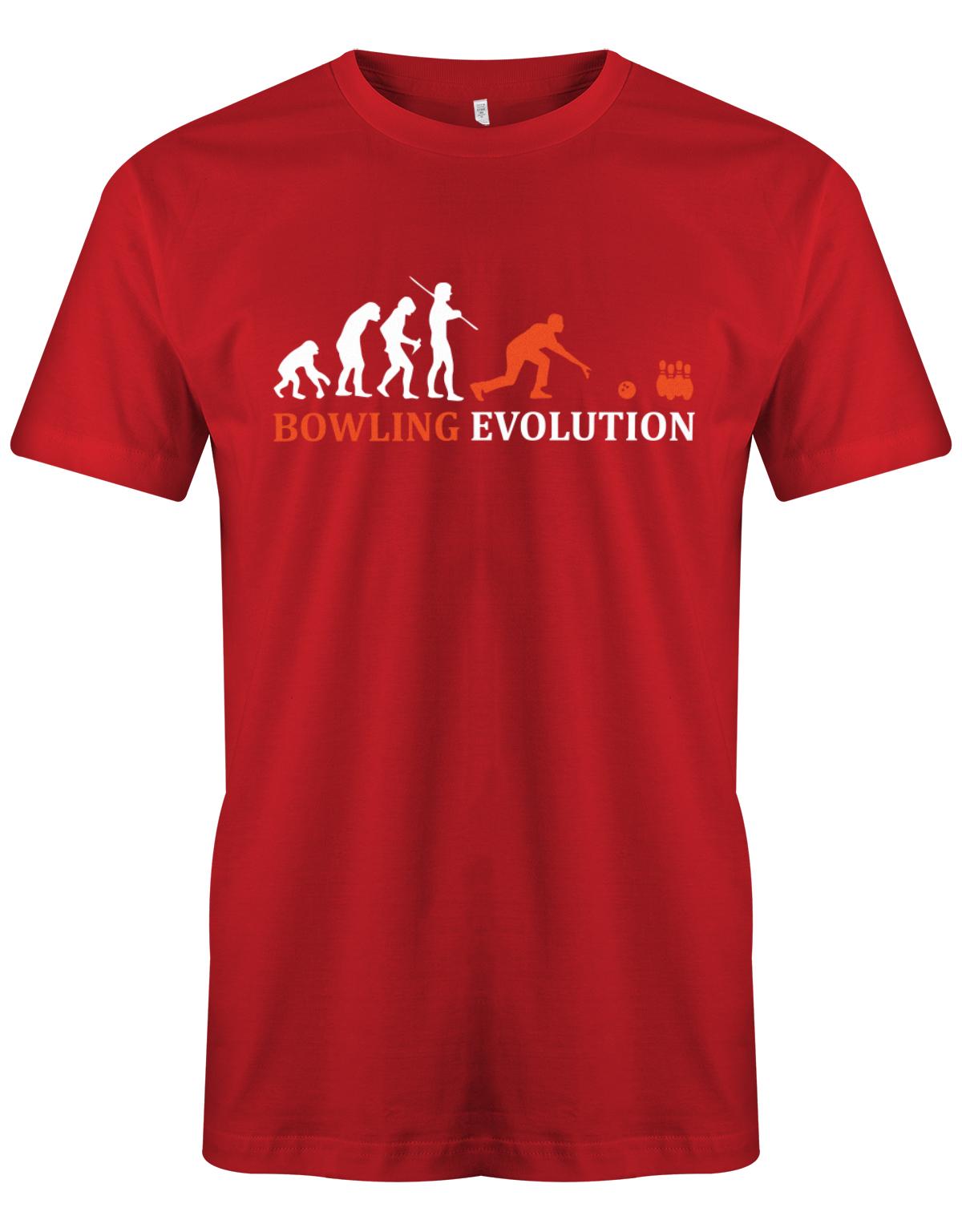 Bowling-Evolution-Bowler-Herren-Shirt-Rot