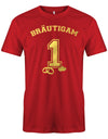 Br-utigam-1-Jga-Shirt-Herren-Rot