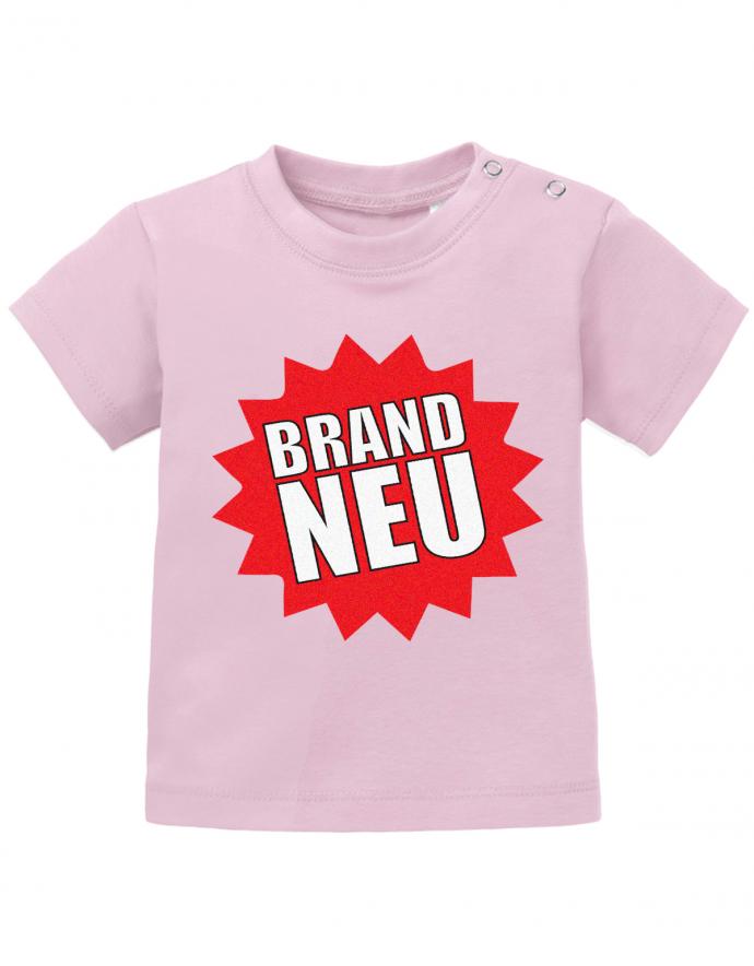 Lustiges Sprüche Baby Shirt BRAND NEU Siegel für neugeborene Babys Rosa