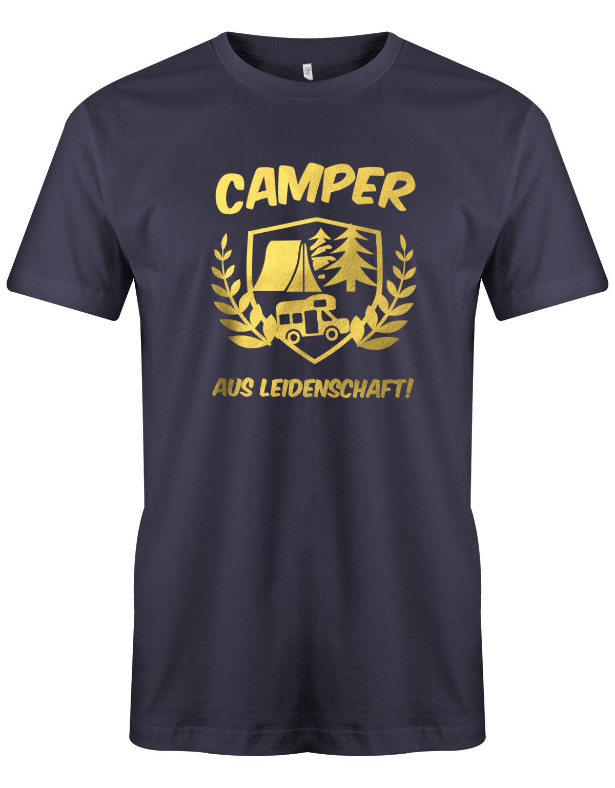 Camper-aus-leidenschaft-Herren-Camper-SHirt-Navy