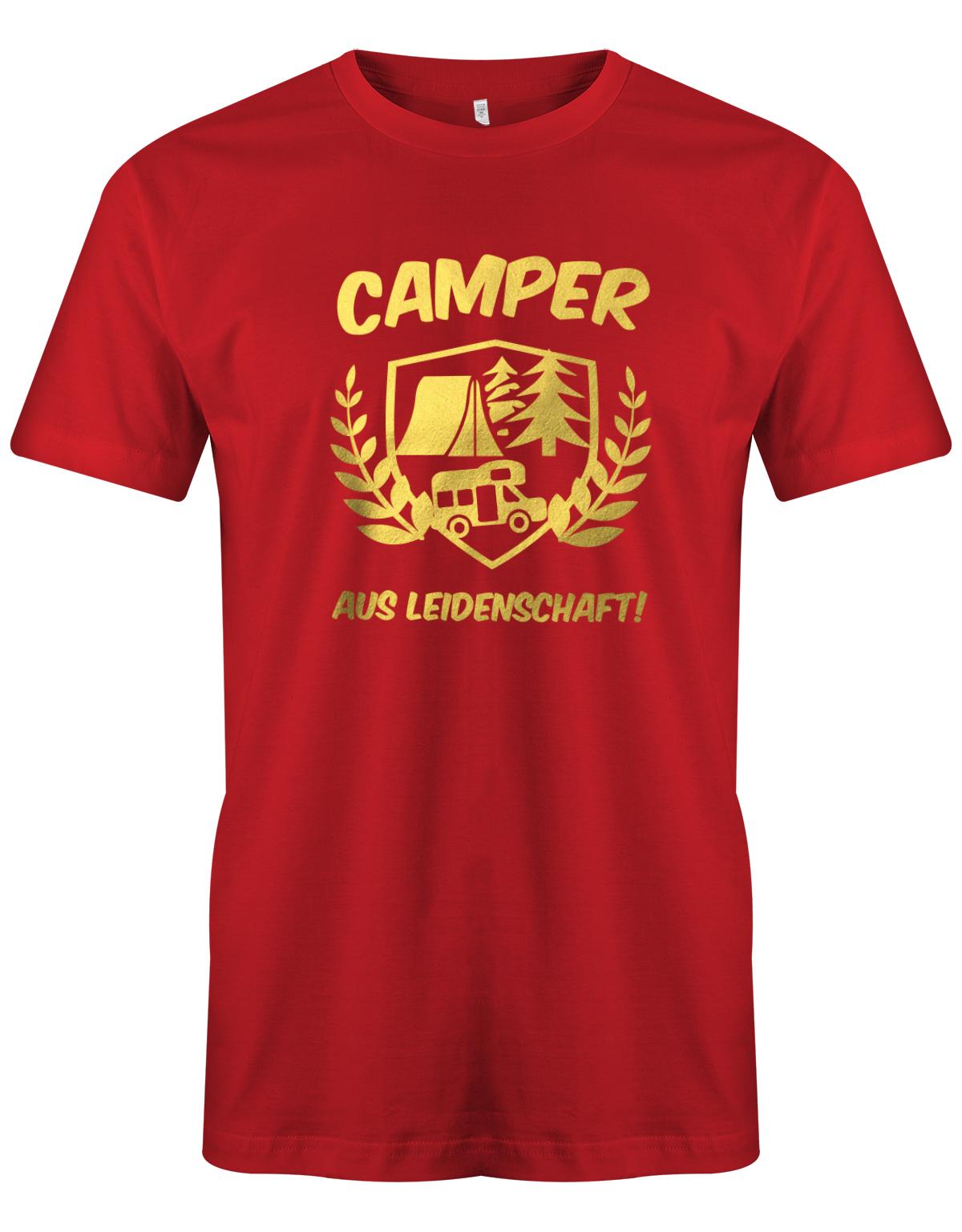 Camper-aus-leidenschaft-Herren-Camper-SHirt-rot