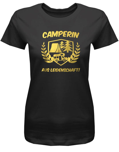 Camperin-Aus-leidenschaft-Damen-Camping-Shirt-Schwarz