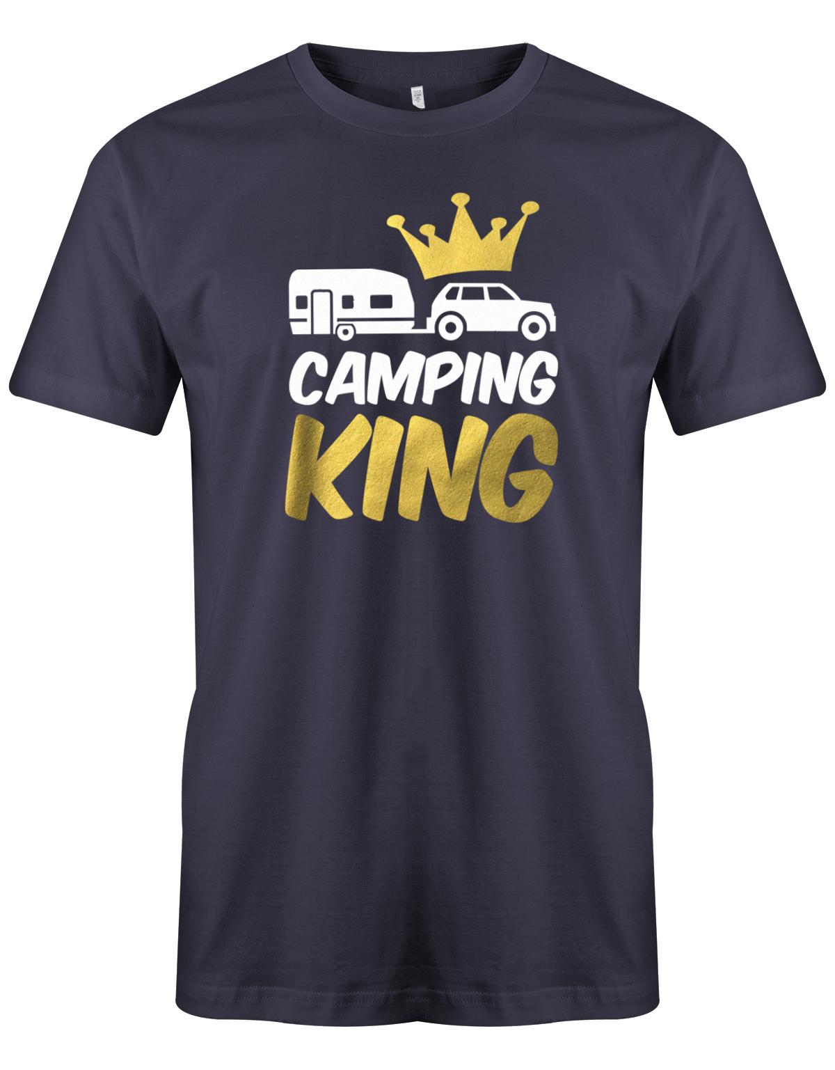 Camping-King-Herren-Shirt-Camper-Navy