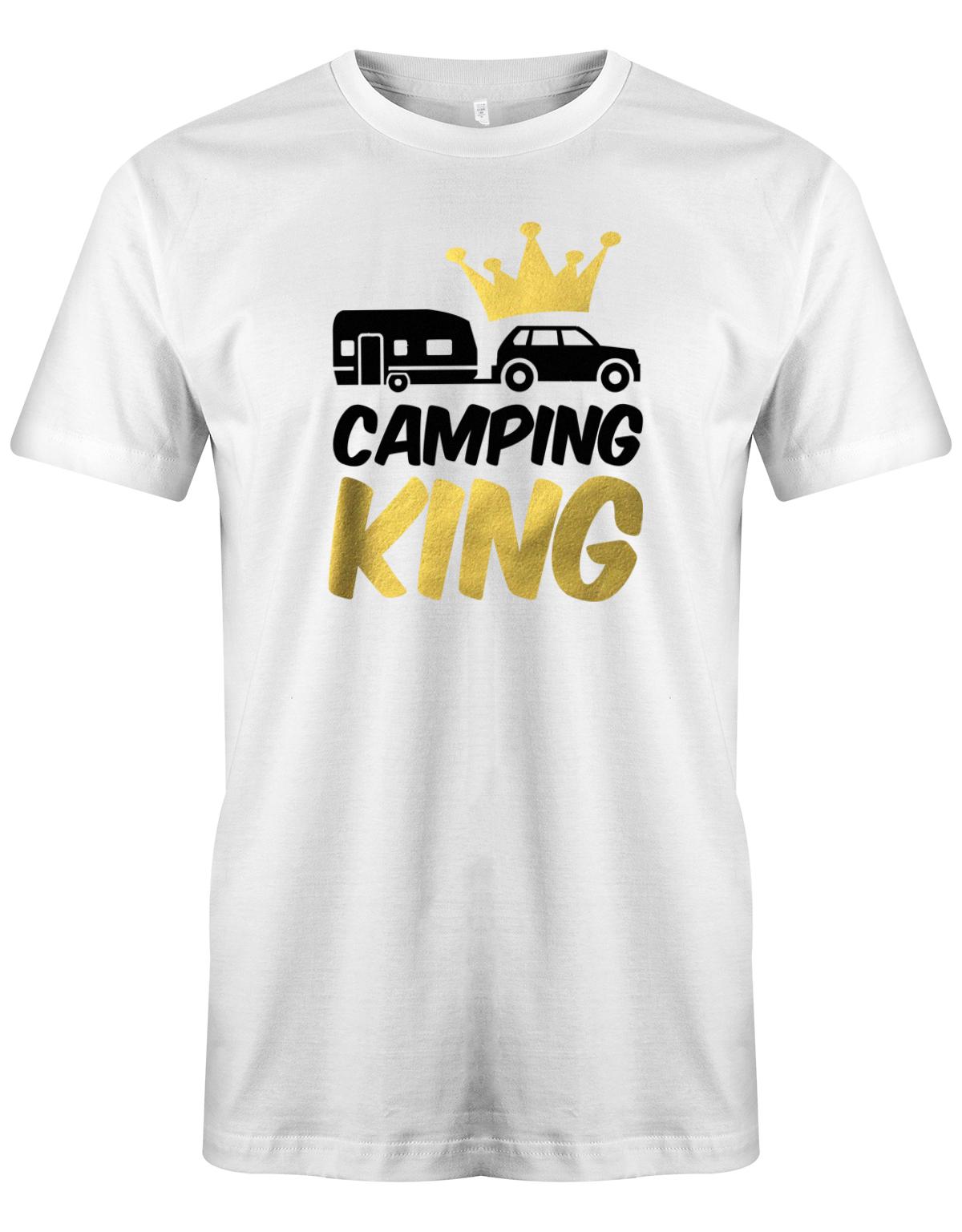 Camping-King-Herren-Shirt-Camper-Weiss