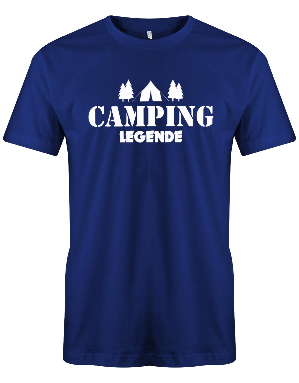 Camping-Legende-Herren-Shirt-royalblau