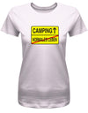Camping-Normales-leben-Ortschild-Damen-Camping-Shirt-Rosa