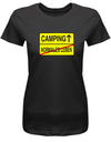 Camping-Normales-leben-Ortschild-Damen-Camping-Shirt-schwarz