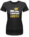 Camping-Queen-Damen-Camping-Shirt-Schwarz