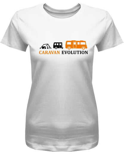 Caravan-Evolution-Damen-Shirt-Weiss