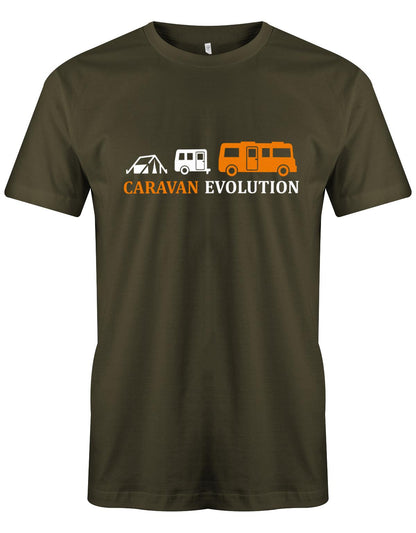 Caravan-Evolution-Herren-Shirt-Army
