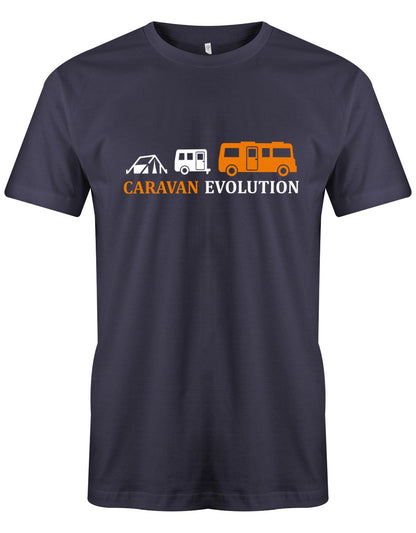 Caravan-Evolution-Herren-Shirt-Navy