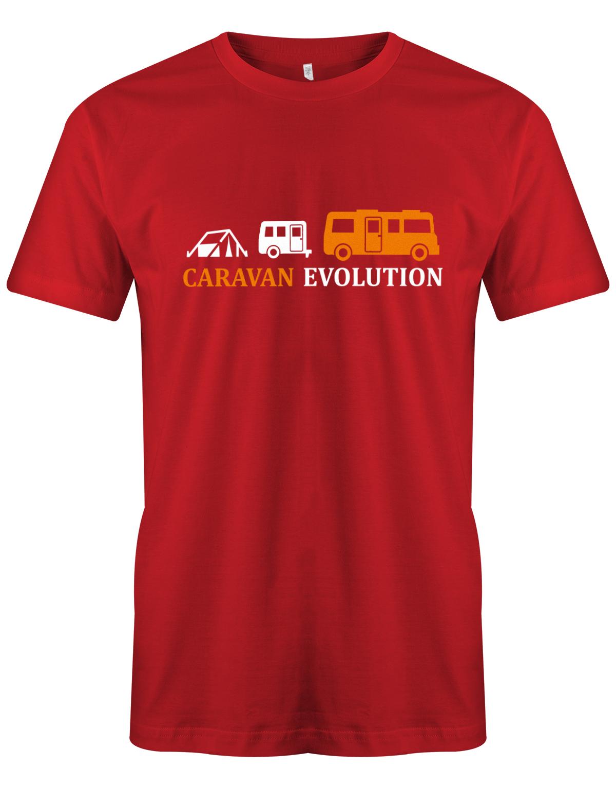 Caravan-Evolution-Herren-Shirt-Rot