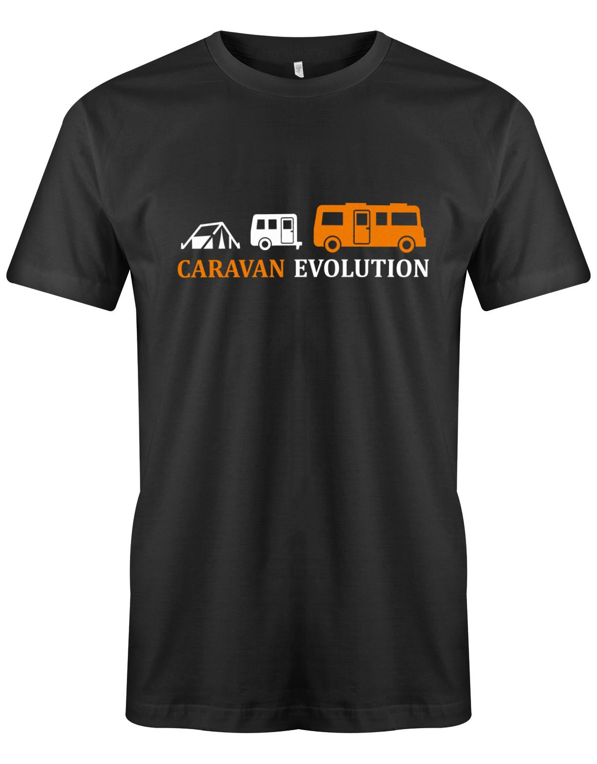 Caravan-Evolution-Herren-Shirt-Schwarz