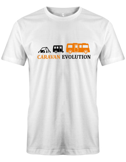 Caravan-Evolution-Herren-Shirt-Weiss