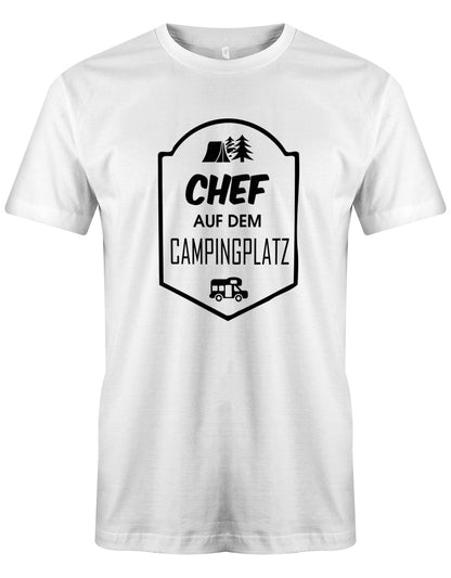 Chef-auf-dem-Campingplatz-Herren-Camping-Shirt-weiss