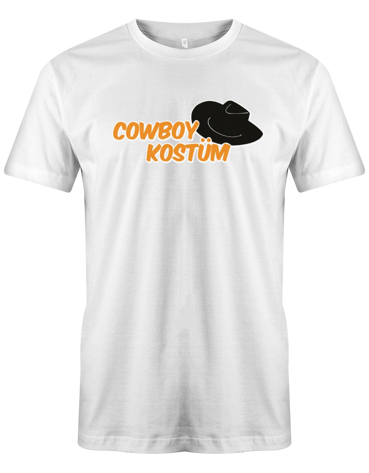 Cowboy-Kost-m-Hut-Fasching-Shirt-Weiss