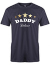 Daddy-Deluxe-5-Sterne-herren-Shirt-fun shirts für Väter navy