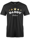 Daddy-Deluxe-5-Sterne-herren-Shirt-fun shirts für Väter schwarz
