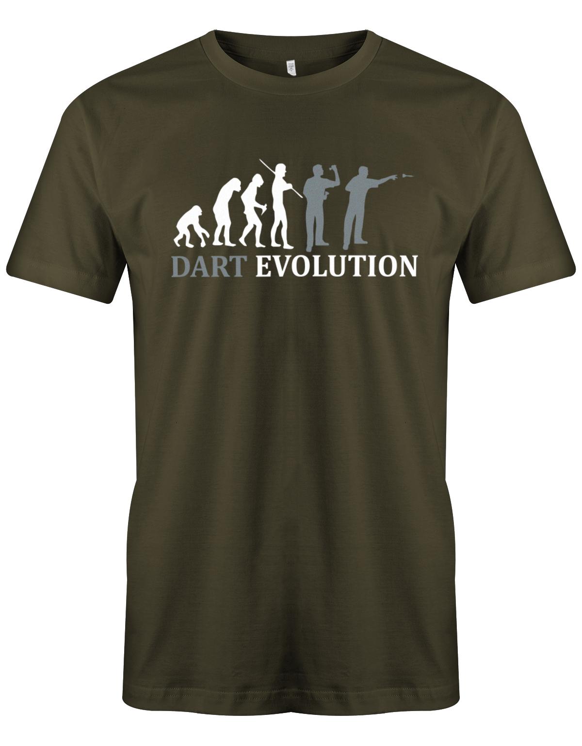 Dart Evolution - Herren Dart T-Shirt Army