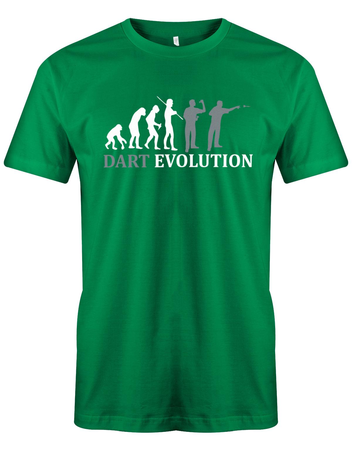 Dart Evolution - Herren Dart T-Shirt Grün