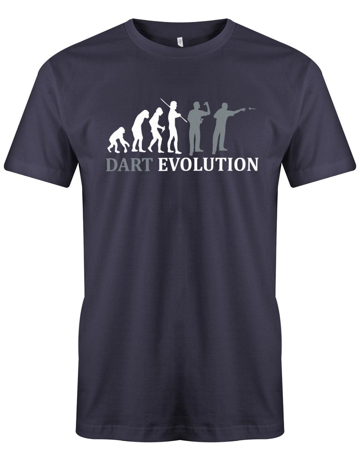 Dart Evolution - Herren Dart T-Shirt Navy